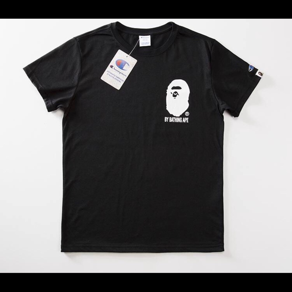 Bathing ape x champion t-shirt